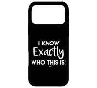 Je Sais Exactement Qui C'est Spectacle Masqué du Chanteur Coque pour iPhone 17 Pro Max