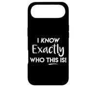 Je Sais Exactement Qui C'est Spectacle Masqué du Chanteur Coque pour iPhone Air