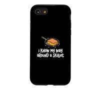 Je Sais me débrouiller dans Une poêle | Amusants Amateurs de Fromage grillé Coque pour iPhone SE (2020) / 7/8