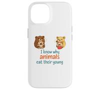 Je Sais Pourquoi Les Animaux mangent Leurs Jeunes Parents Amusants Coque pour iPhone 14