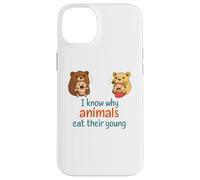 Je Sais Pourquoi Les Animaux mangent Leurs Jeunes Parents Amusants Coque pour iPhone 14 Plus