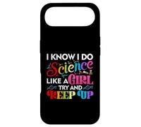 Je Sais Que Je Fais de la Science comme Une Fille, essaie de Rester Scientifique Coque pour iPhone Air