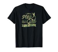 Je Sais Que Je Joue comme Une Fille, essaie de Suivre Le Rythme du Baseball T-Shirt