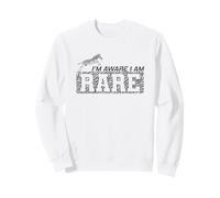 Je Sais Que Je suis Rare Africa Stripes Zoo Sweatshirt