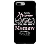 Je Sais Que Le Paradis est Un Endroit Magnifique où Ils Ont Mon Meaw Coque pour iPhone 7 Plus/8 Plus