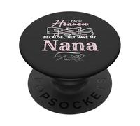 Je Sais Que Le Paradis est Un Endroit Magnifique Parce qu'ils Ont ma Grand-mère PopSockets PopGrip Adhésif