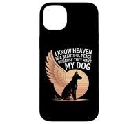 Je Sais Que Le Paradis est Un Endroit Magnifique Parce qu'ils Ont Mon Chien Coque pour iPhone 14 Plus