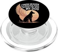Je Sais Que Le Paradis est Un Endroit Magnifique Parce qu'ils Ont Mon Chien PopSockets PopGrip pour MagSafe