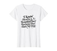 Je Sais Que Le Paradis est Un Endroit Magnifique T-Shirt Graphique avec Valeur
