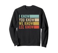 Je Sais Que tu Sais Que Nous connaissons Lee Know Funny Worplay Sweatshirt