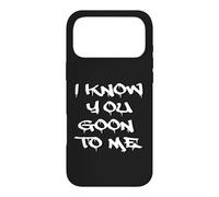 Je Sais Que tu t'en Prends à Moi Coque pour iPhone 17 Pro Max