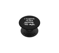 Je Sais Que tu t'en Prends à Moi PopSockets PopGrip Adhésif