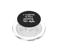 Je Sais Que tu t'en Prends à Moi PopSockets PopGrip pour MagSafe