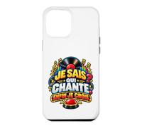 Je Sais Qui Chante Enfin Je Crois Humour Quiz Musical Coque pour iPhone 12 Pro Max