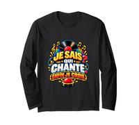Je Sais Qui Chante Enfin Je Crois Humour Quiz Musical Manche Longue