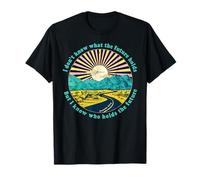 Je Sais Qui détient la Future Religion de Foi chrétienne T-Shirt