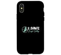 Je Sauve des Semelles perdues : Une réflexologie Amusante Qui guérit Un réflexologue Coque pour iPhone X/XS