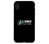 Je Sauve des Semelles perdues : Une réflexologie Amusante Qui guérit Un réflexologue Coque pour iPhone XS Max