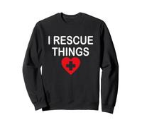 Je Sauve Les Choses avec cœur Sweatshirt