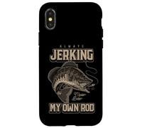 Je secoue Toujours ma Canne à pêche drôle Maître Baiter Coque pour iPhone X/XS