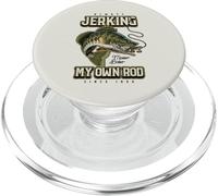 Je secoue Toujours ma Canne Anniversaire de pêche drôle né PopSockets PopGrip pour MagSafe