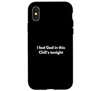 Je Sens Dieu dans ce Chili ce Soir Coque pour iPhone X/XS