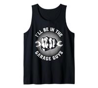 Je Serai dans Le Garage Les Gars Mécanicien Papa Garage Débardeur