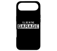 Je Serai dans Le Garage Un drôle de retraité Amateur de Voitures à la Retraite Coque pour iPhone Air