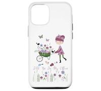 Je Serai dans Mon Bureau Maman Jardinier drôle Fille Coque pour iPhone 12/12 Pro