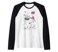 Je Serai dans Mon Bureau Maman Jardinier drôle Fille Manche Raglan