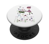 Je Serai dans Mon Bureau Maman Jardinier drôle Fille PopSockets PopGrip Adhésif