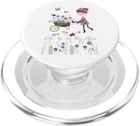 Je Serai dans Mon Bureau Maman Jardinier drôle Fille PopSockets PopGrip pour MagSafe