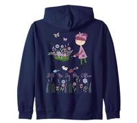 Je Serai dans Mon Bureau Maman Jardinier drôle Fille Sweat à Capuche