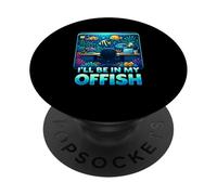 Je Serai dans Mon Bureau PopSockets PopGrip Adhésif