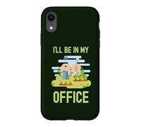 Je Serai dans Mon Bureau Un Jardinier drôle Adore jardiner à l'extérieur Coque pour iPhone XR