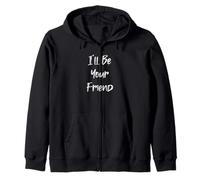 Je Serai Ton ami Amitié Scolaire Positive Sweat à Capuche