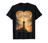 Je Serai Ton Phare Qui Te guidera vers la Maison, Amour Romantique T-Shirt