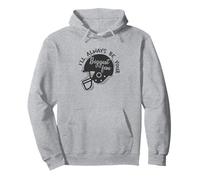 Je Serai Toujours Ton Plus Grand Fan de Football Sweat à Capuche