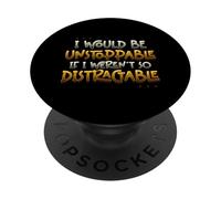 Je Serais imparable si Je n'étais Pas Un Sarcasme si distrayant PopSockets PopGrip Adhésif