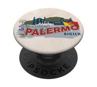 Je Serais plutôt à Palerme Sicile Souvenir PopSockets PopGrip Adhésif