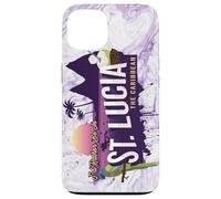 Je Serais plutôt à St Lucia The Caribbean Souvenir Coque pour iPhone 13