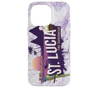 Je Serais plutôt à St Lucia The Caribbean Souvenir Coque pour iPhone 14 Pro Max