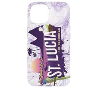 Je Serais plutôt à St Lucia The Caribbean Souvenir Coque pour iPhone 15