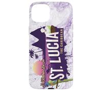 Je Serais plutôt à St Lucia The Caribbean Souvenir Coque pour iPhone 15 Plus