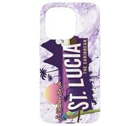 Je Serais plutôt à St Lucia The Caribbean Souvenir Coque pour iPhone 15 Pro