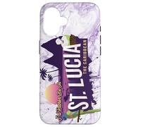 Je Serais plutôt à St Lucia The Caribbean Souvenir Coque pour iPhone 16