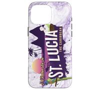 Je Serais plutôt à St Lucia The Caribbean Souvenir Coque pour iPhone 16 Pro Max