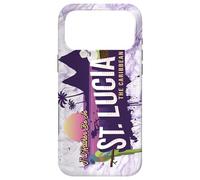 Je Serais plutôt à St Lucia The Caribbean Souvenir Coque pour iPhone 17 Pro Max