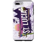 Je Serais plutôt à St Lucia The Caribbean Souvenir Coque pour iPhone 7 Plus/8 Plus