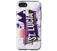 Je Serais plutôt à St Lucia The Caribbean Souvenir Coque pour iPhone SE (2020) / 7/8